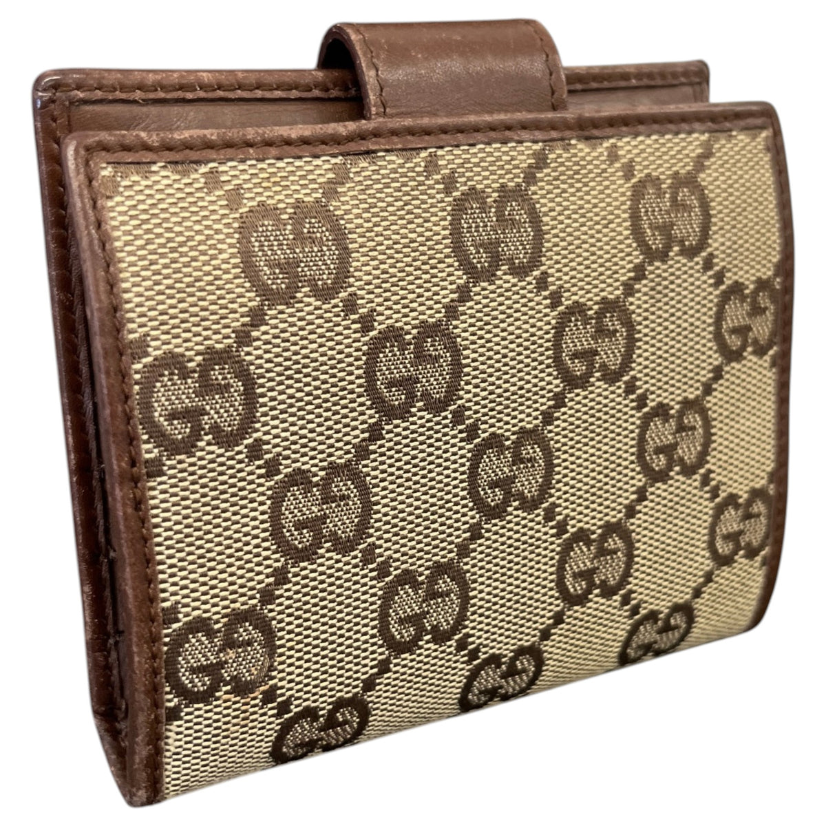 Women's GG Supreme Wallet Beige - Photo 5