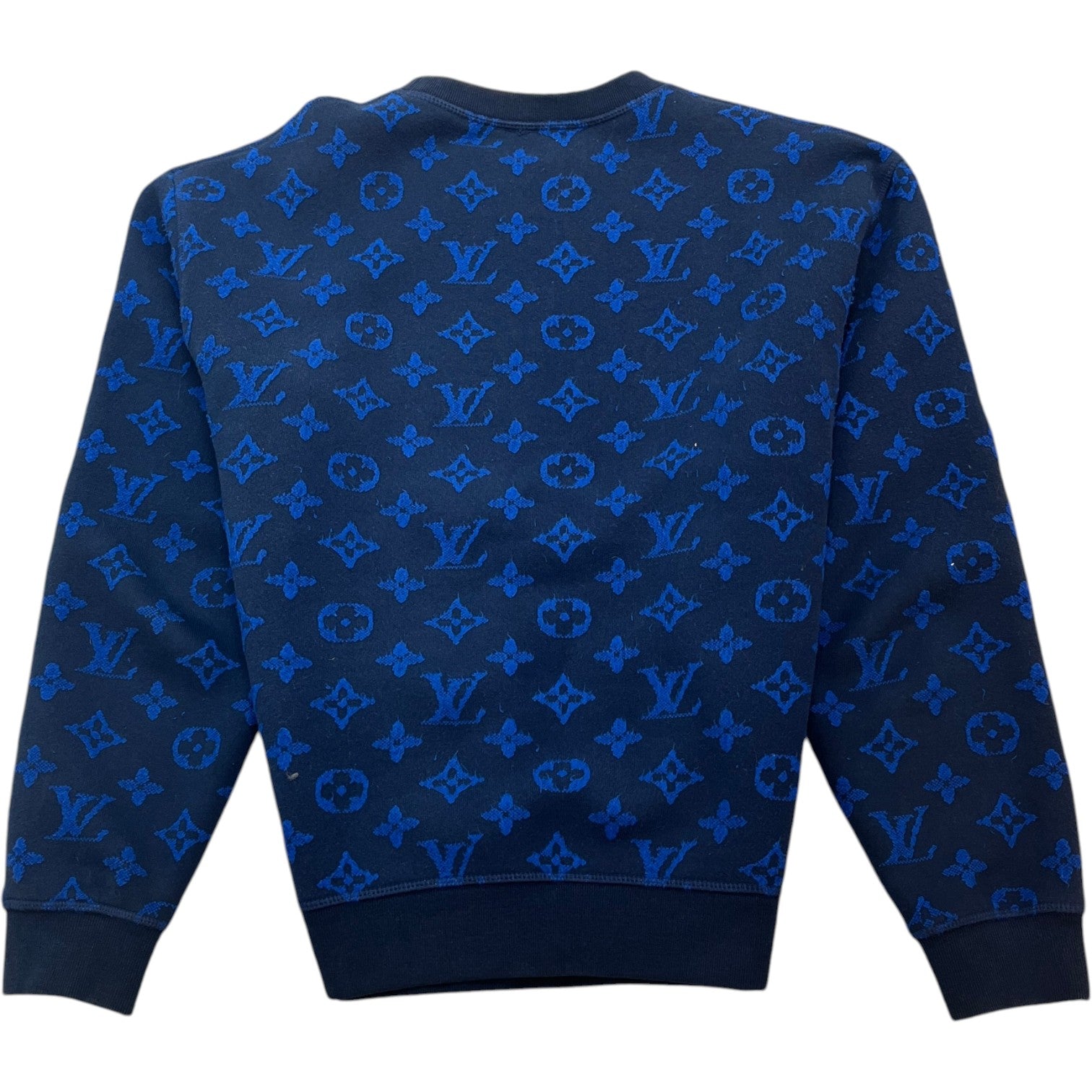 Men's Monogram Jumper Navy Size S - Photo 2