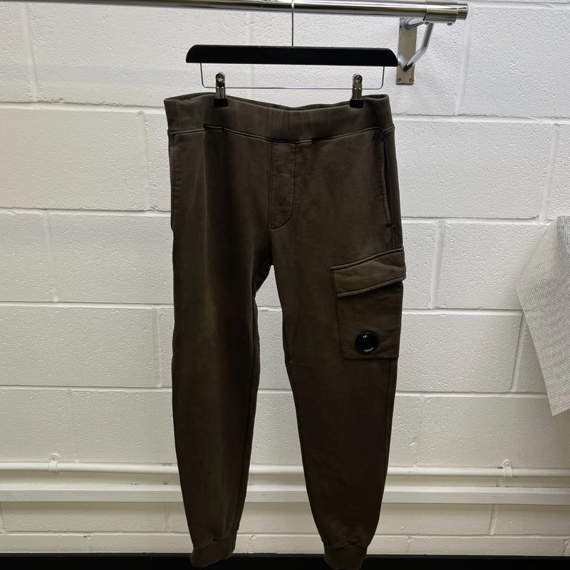 Men's Diagonal Raised Joggers Khaki Size L