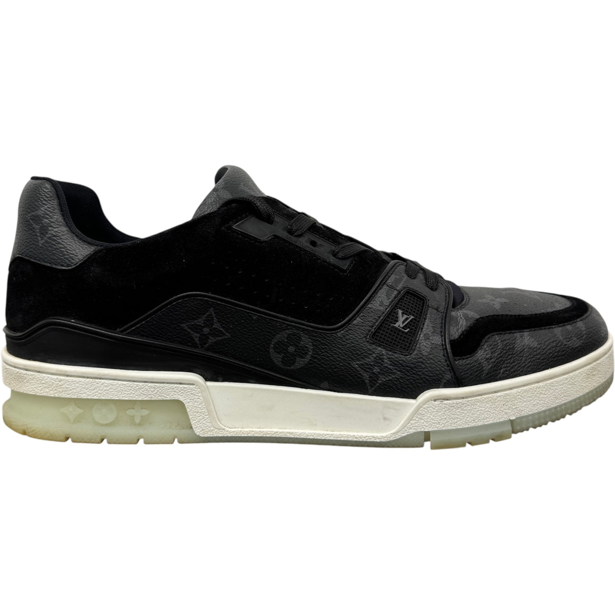 Men's LV Low Trainers Black Size UK 11 / EU 45 - Photo 1