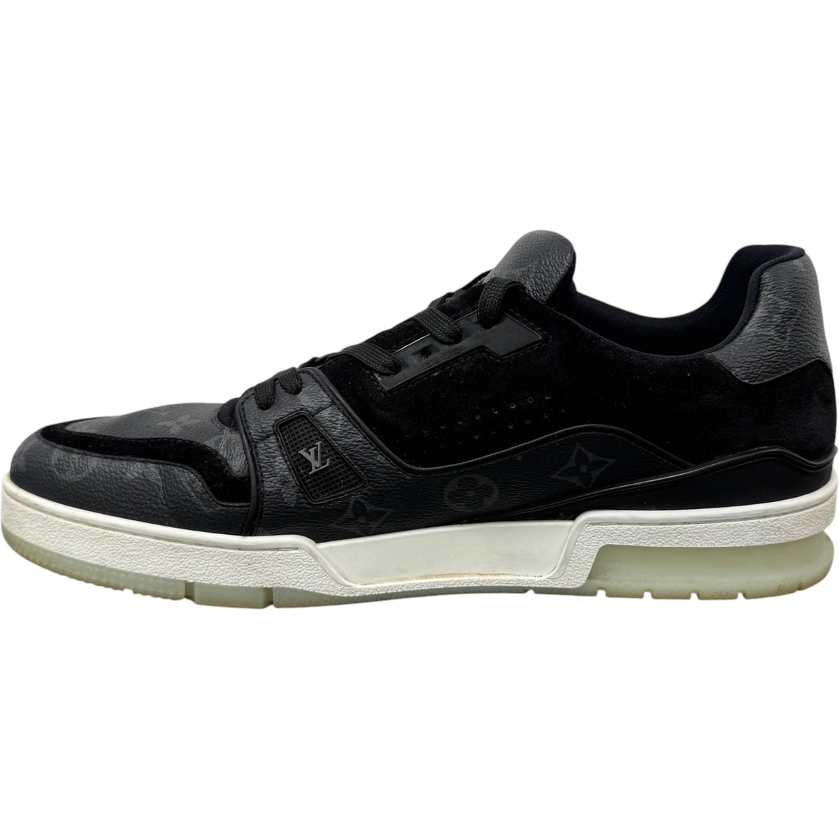 Men's LV Low Trainers Black Size UK 11 / EU 45 - Photo 2