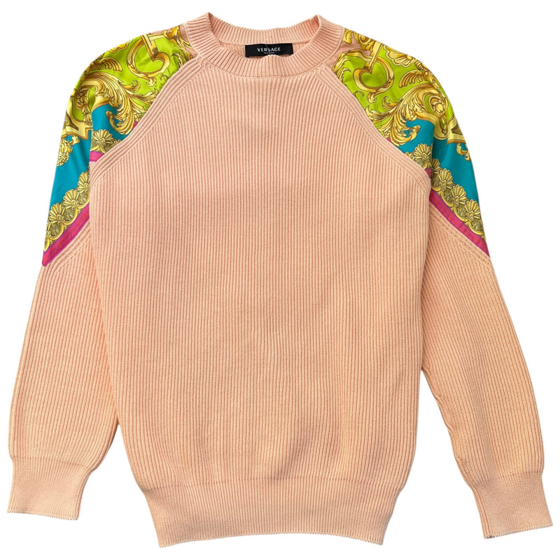 Men's Barocco Goddess Sweatshirt Salmon Size IT 50 / UK L