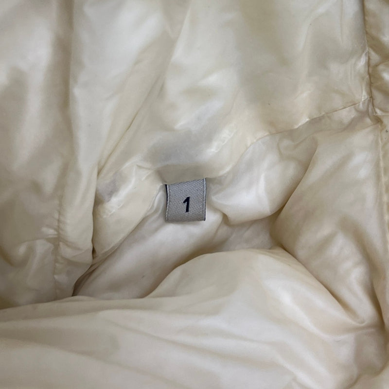 Men's Lambot Down Jacket Cream Size 1 / S