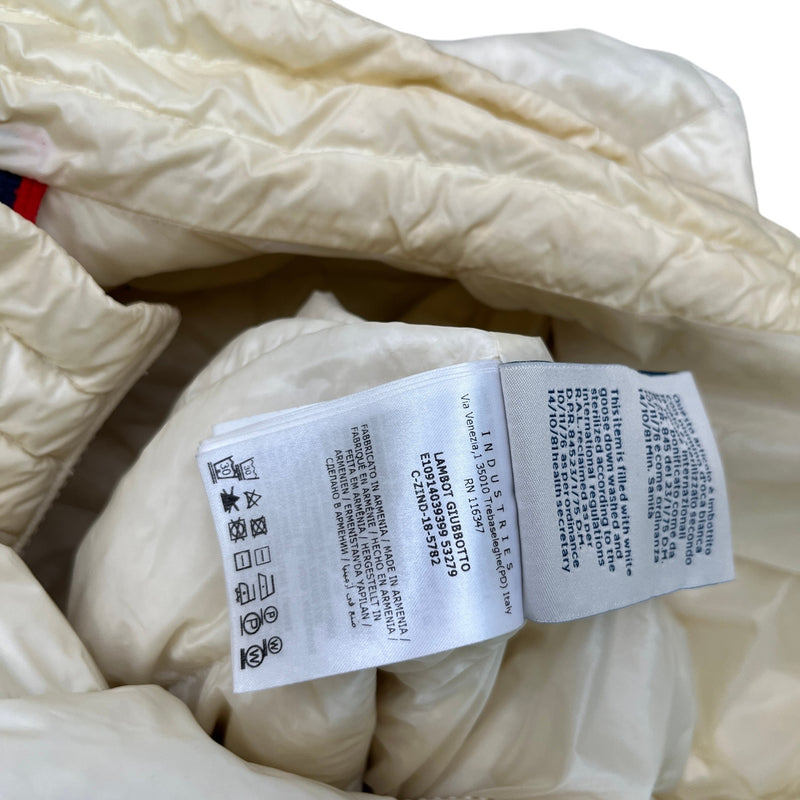 Men's Lambot Down Jacket Cream Size 1 / S