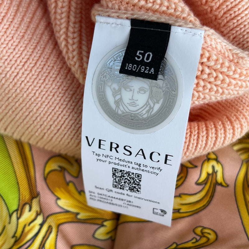 Men's Barocco Goddess Sweatshirt Salmon Size IT 50 / UK L