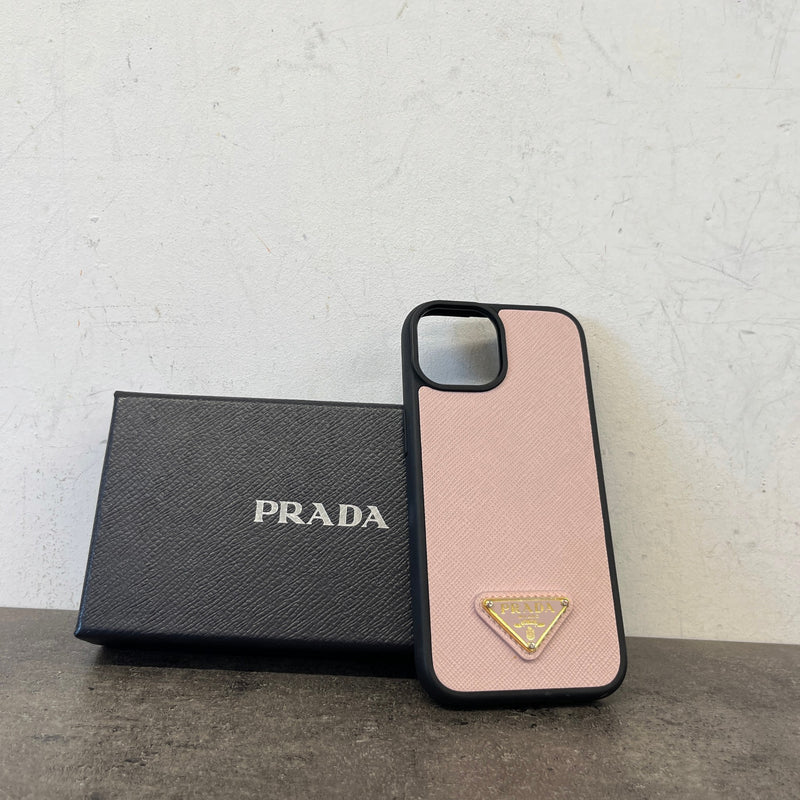 Women's Plaque Logo Iphone13/14 Phone Case Pink