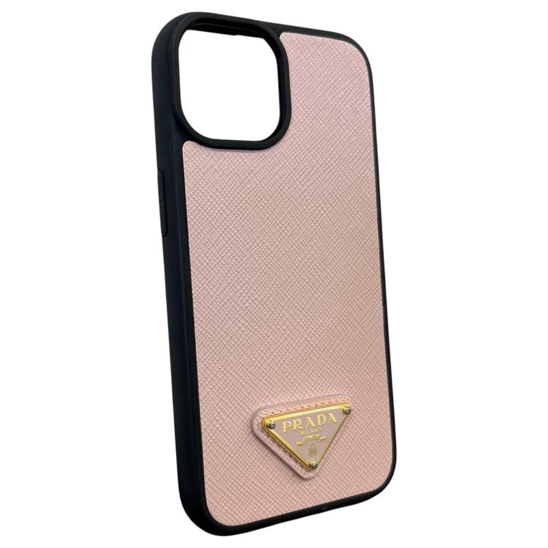 Women's Plaque Logo Iphone13/14 Phone Case Pink