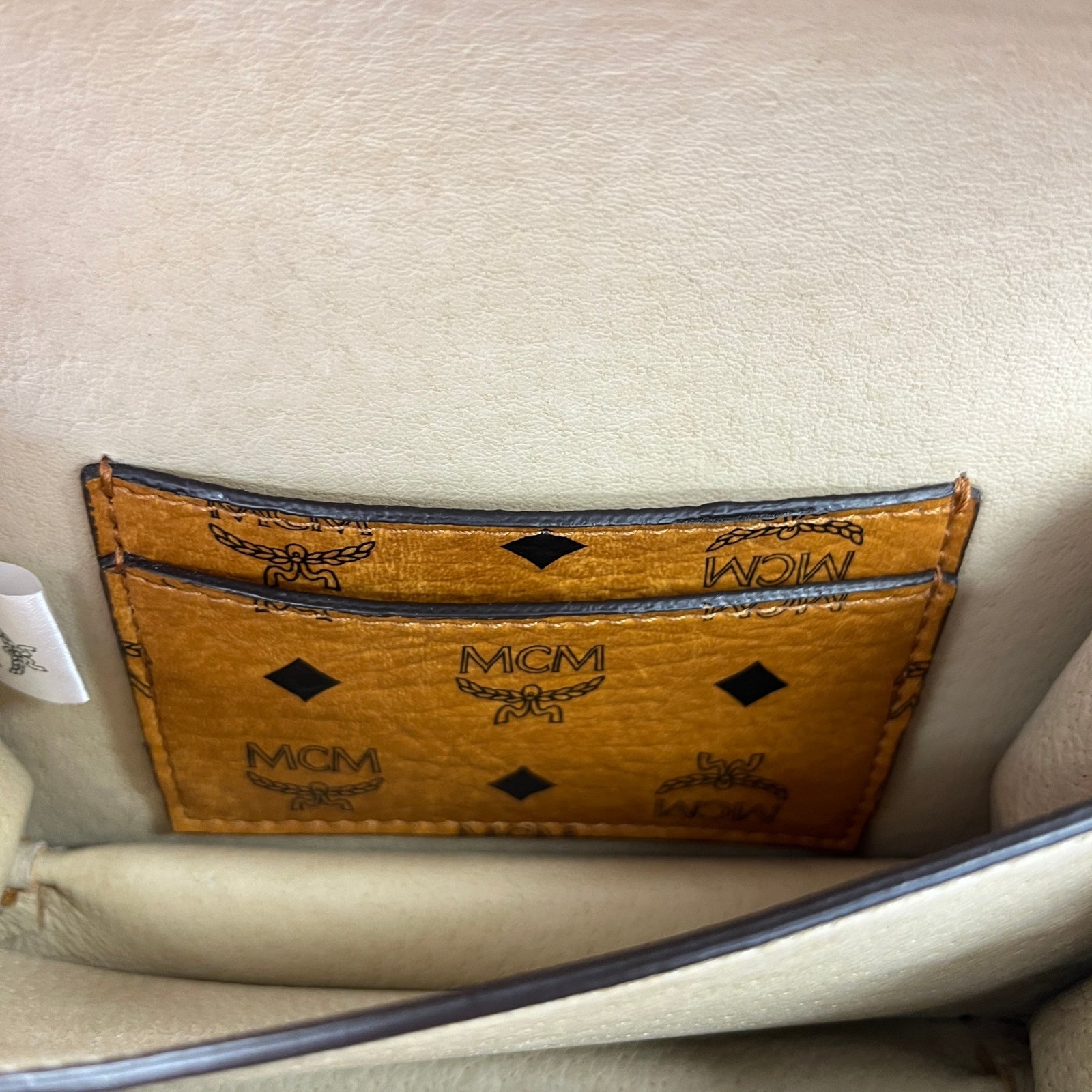 Women's Visetos Rabbit Crossbody Bag Brown - Photo 10