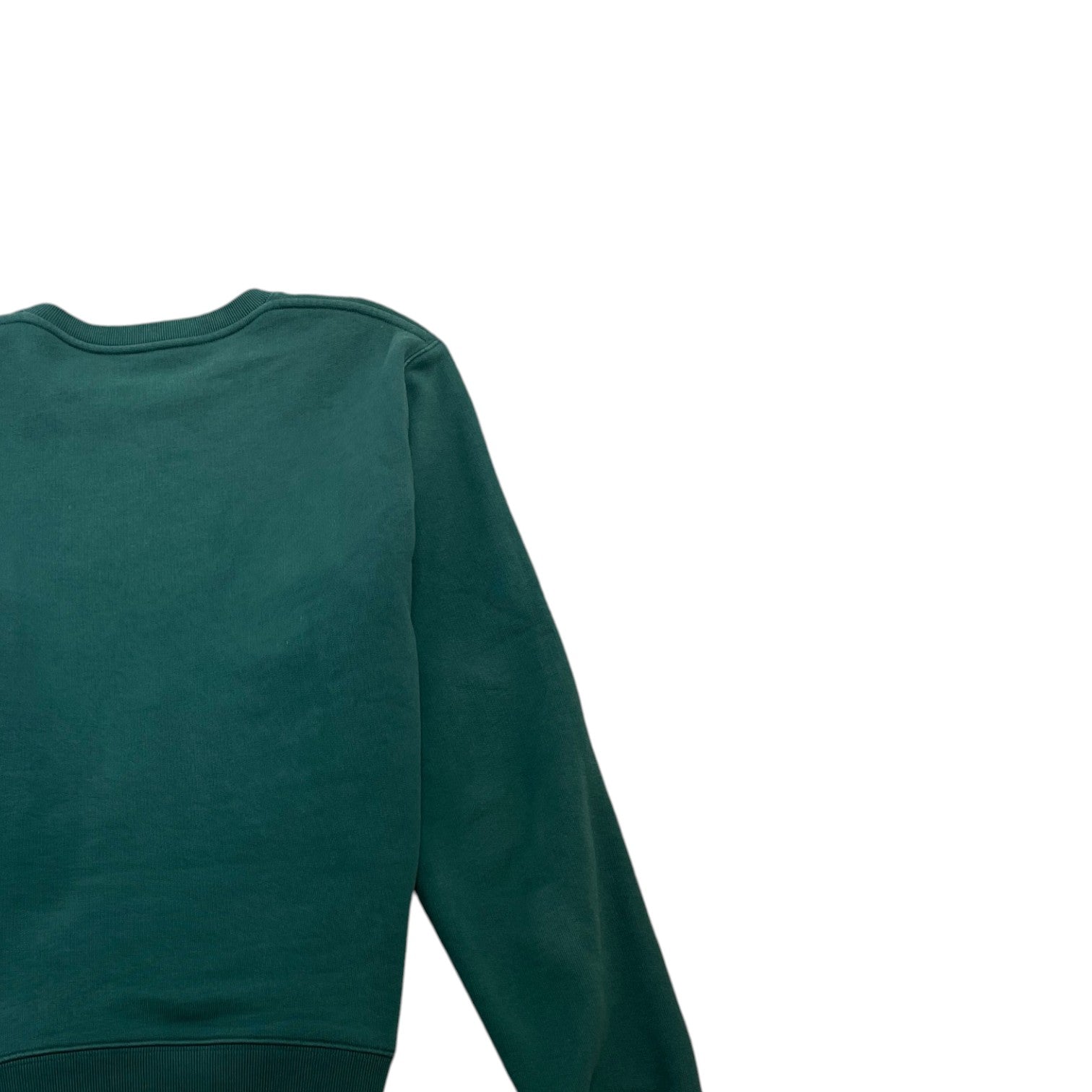 Men's Embroidered Logo Sweatshirt Green Size M - Photo 4