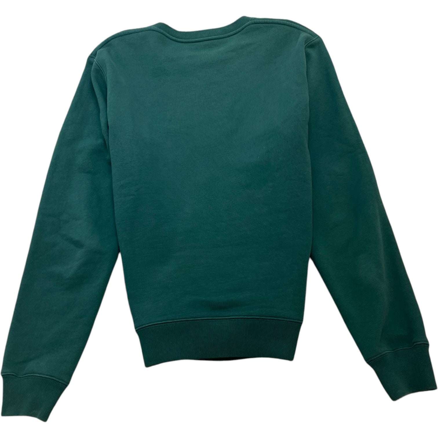 Men's Embroidered Logo Sweatshirt Green Size M - Photo 2
