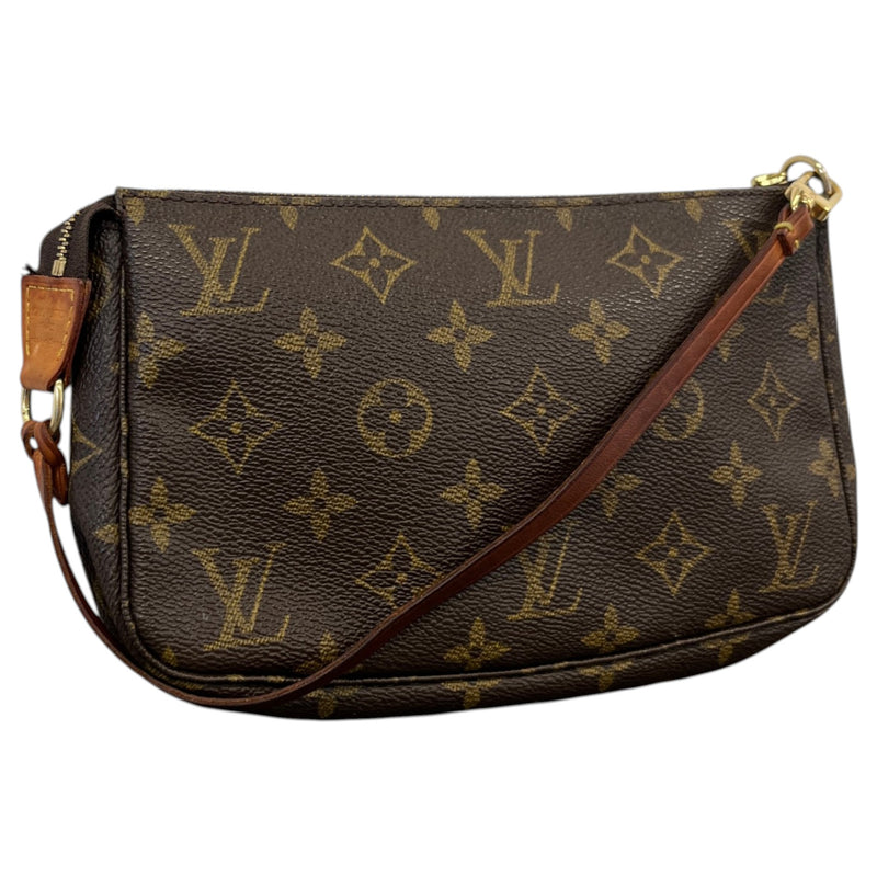 Women's Monogram Pochette Accessories Handbag Brown