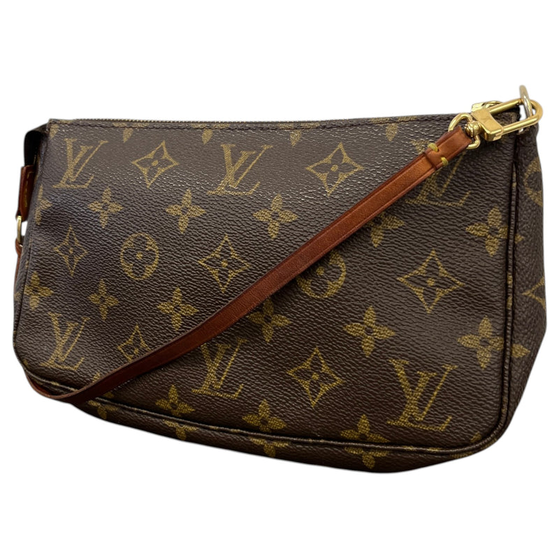 Women's Monogram Pochette Accessories Handbag Brown