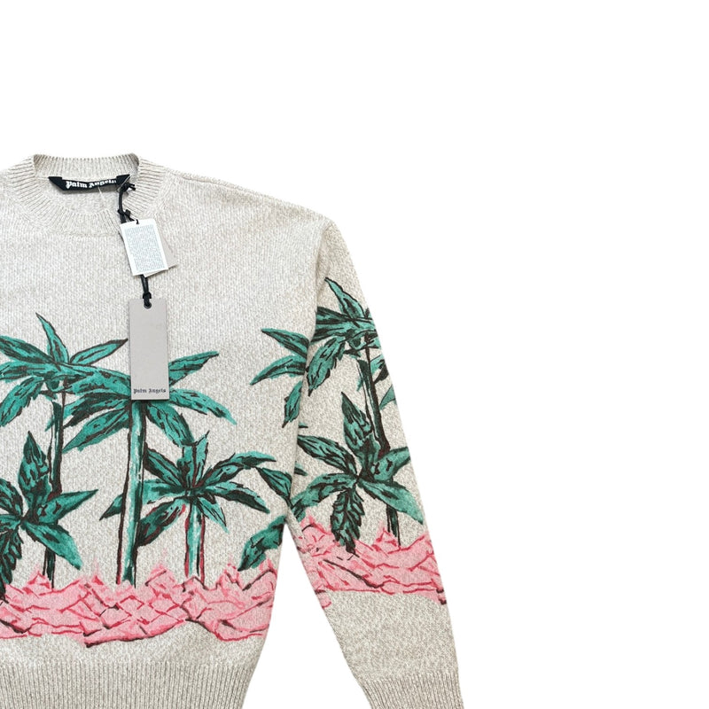 Men's Palms Row Sweatshirt Beige Size M