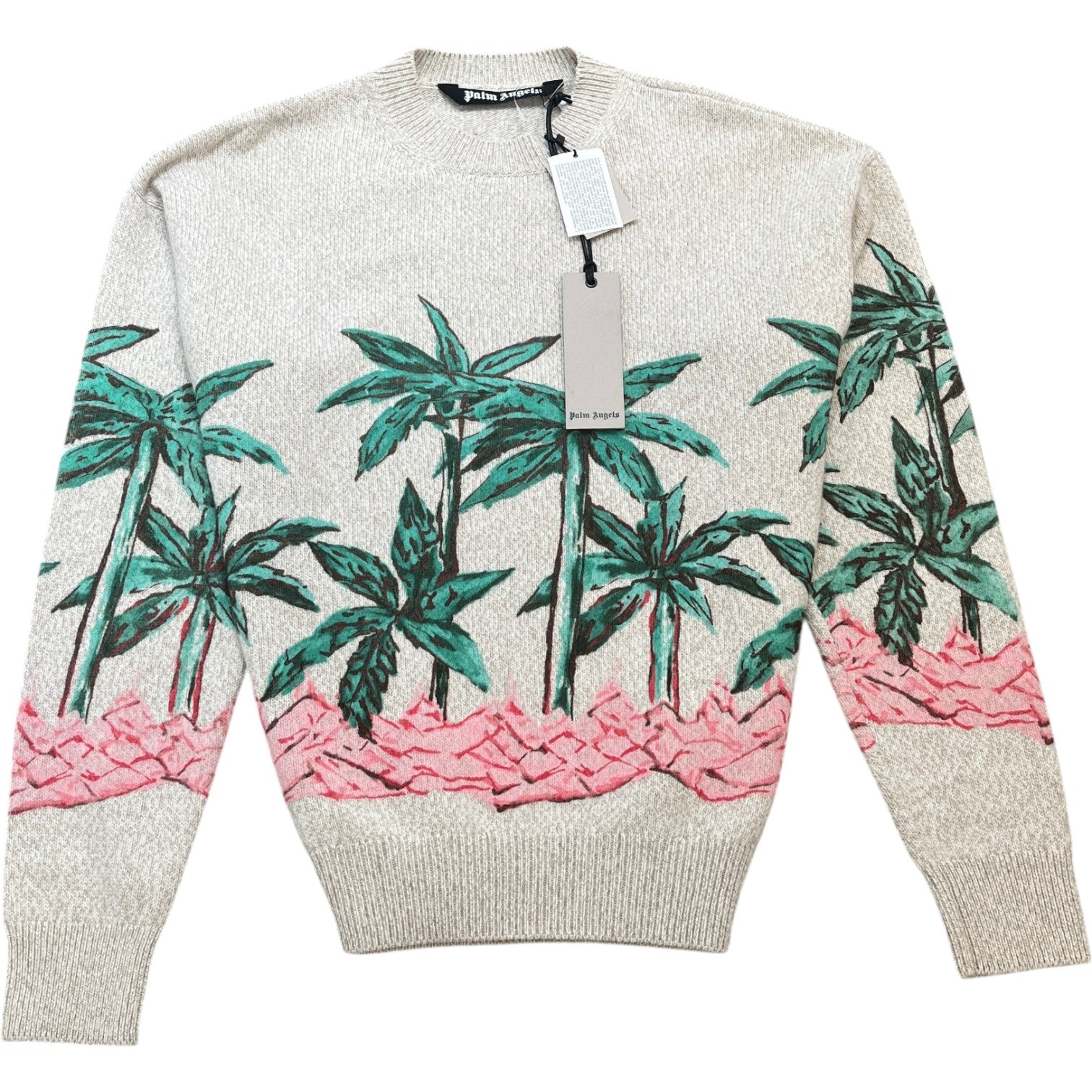 Men's Palms Row Sweatshirt Beige Size XL - Photo 1