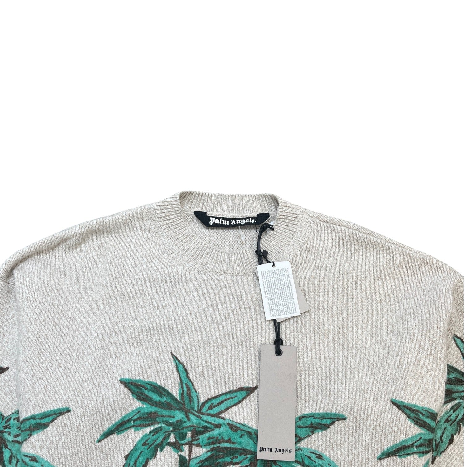 Men's Palms Row Sweatshirt Beige Size M - Photo 5
