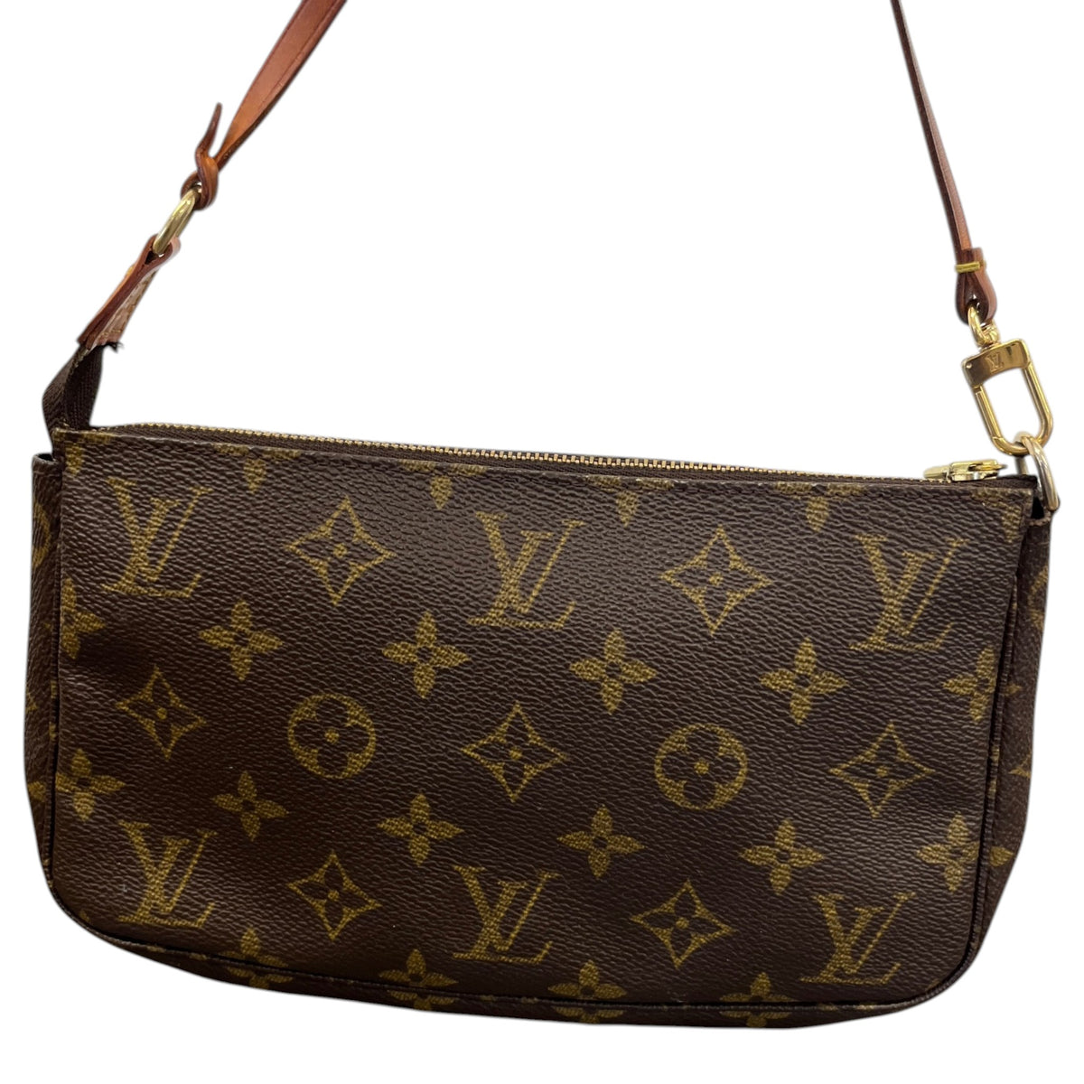 Women's Monogram Pochette Accessories Handbag Brown - Photo 3