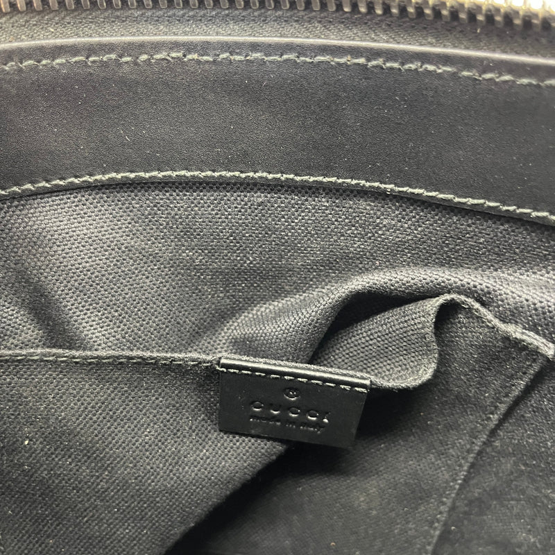 Men's Small Gg Supreme Messenger Bag Black