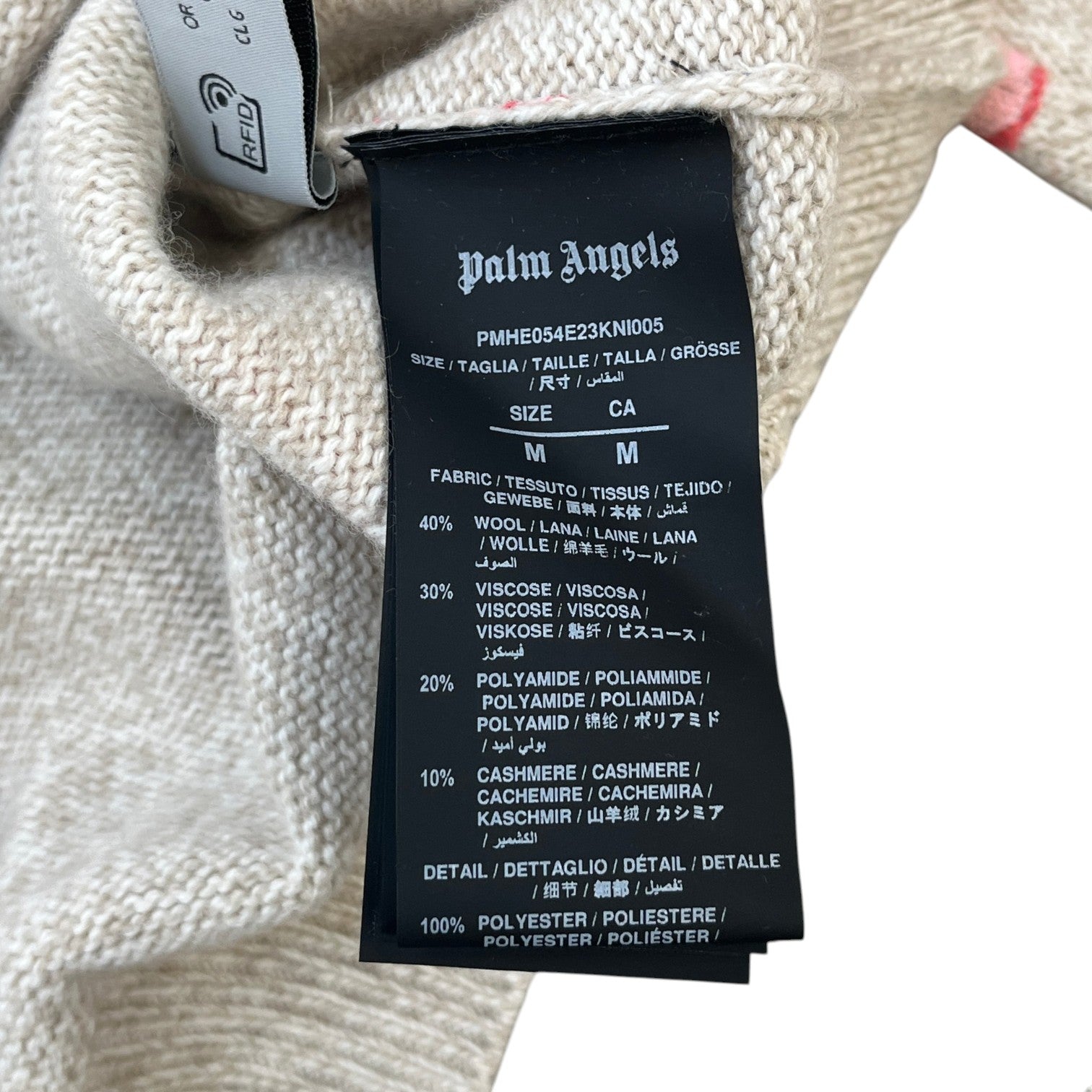 Men's Palms Row Sweatshirt Beige Size M - Photo 6