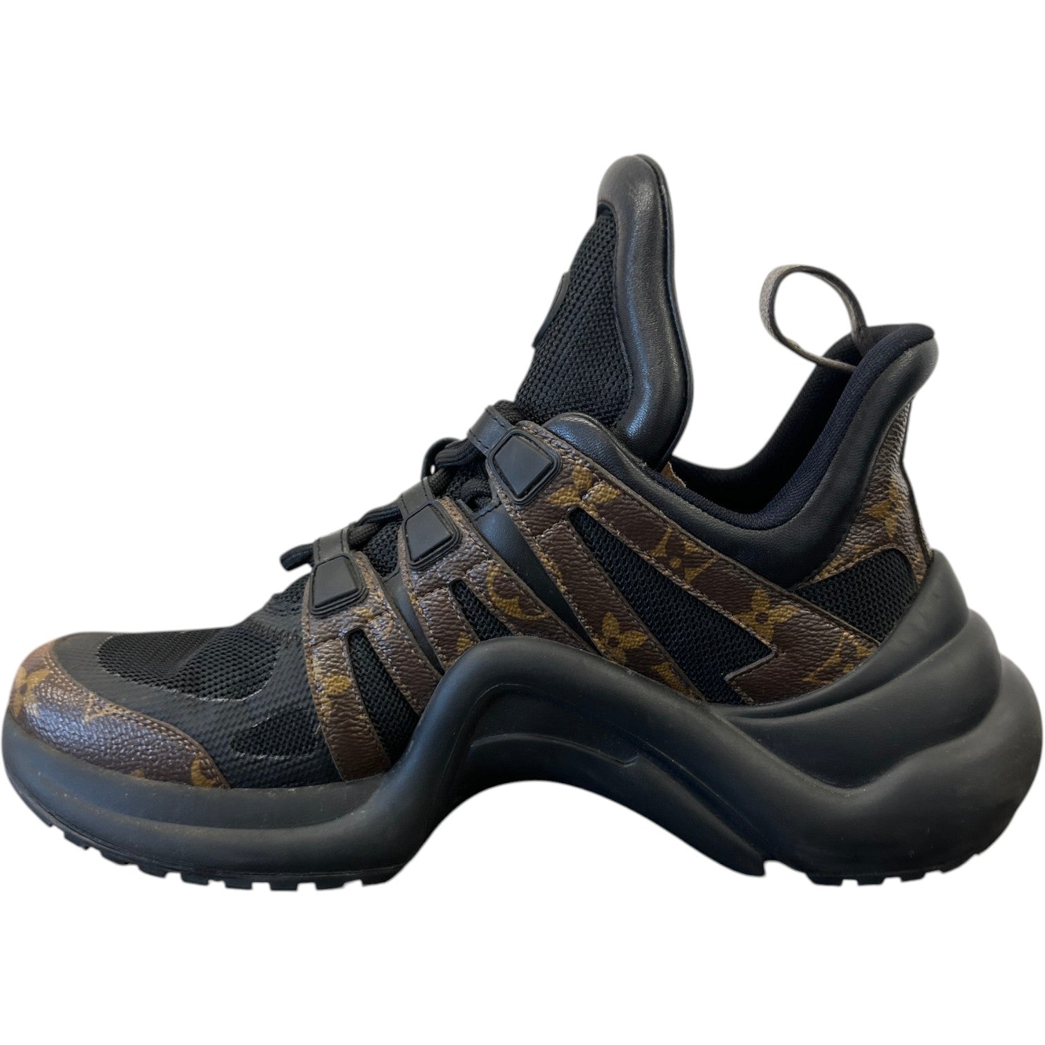 Women's Monogram Archlight Low Trainers Black Size EU 38.5 / UK 5.5 - Photo 3
