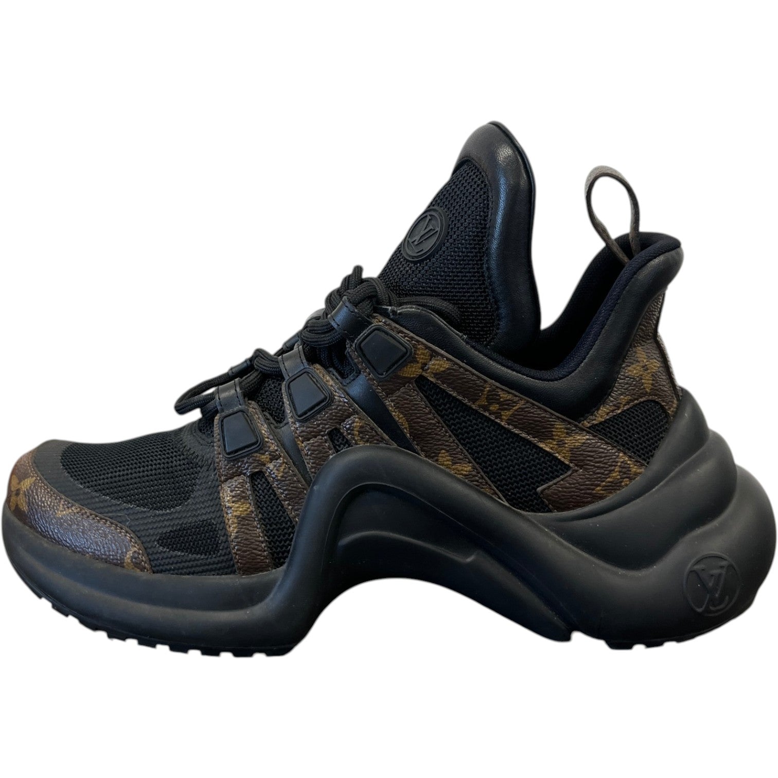 Women's Monogram Archlight Low Trainers Black Size EU 38.5 / UK 5.5 - Photo 5