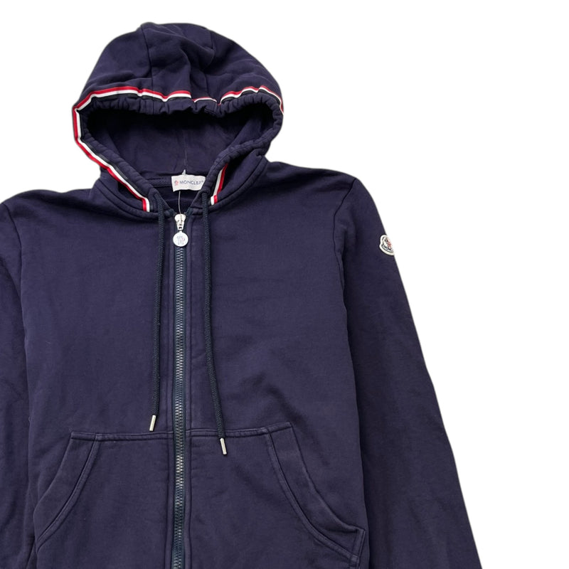 Men's Maglia Cardigan Hoodie Navy Size M