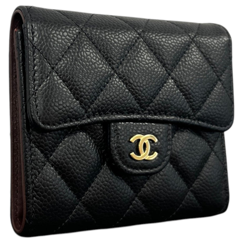Women's Classic Small Flap Wallet Black