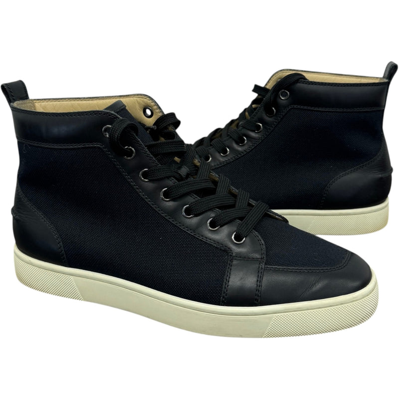 Men's Ranty Flat High Trainers Black Size UK 6.5 / EU 40.5
