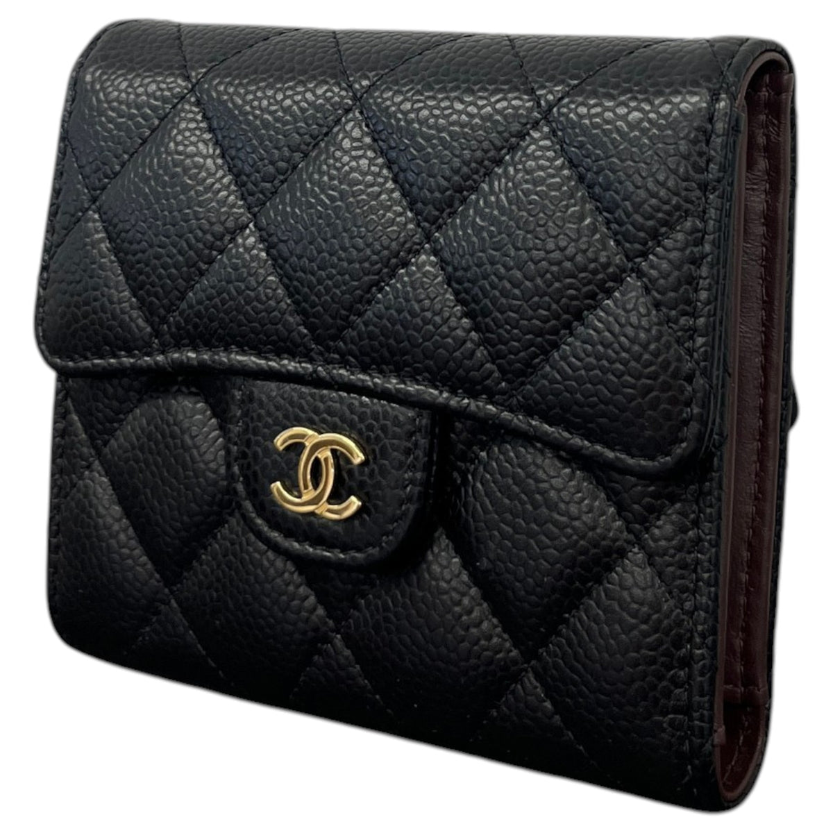 Women's Classic Small Flap Wallet Black - Photo 4