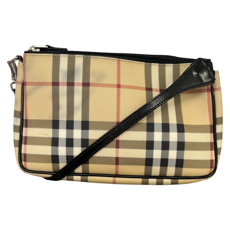 Women's Checkered Handbag Beige