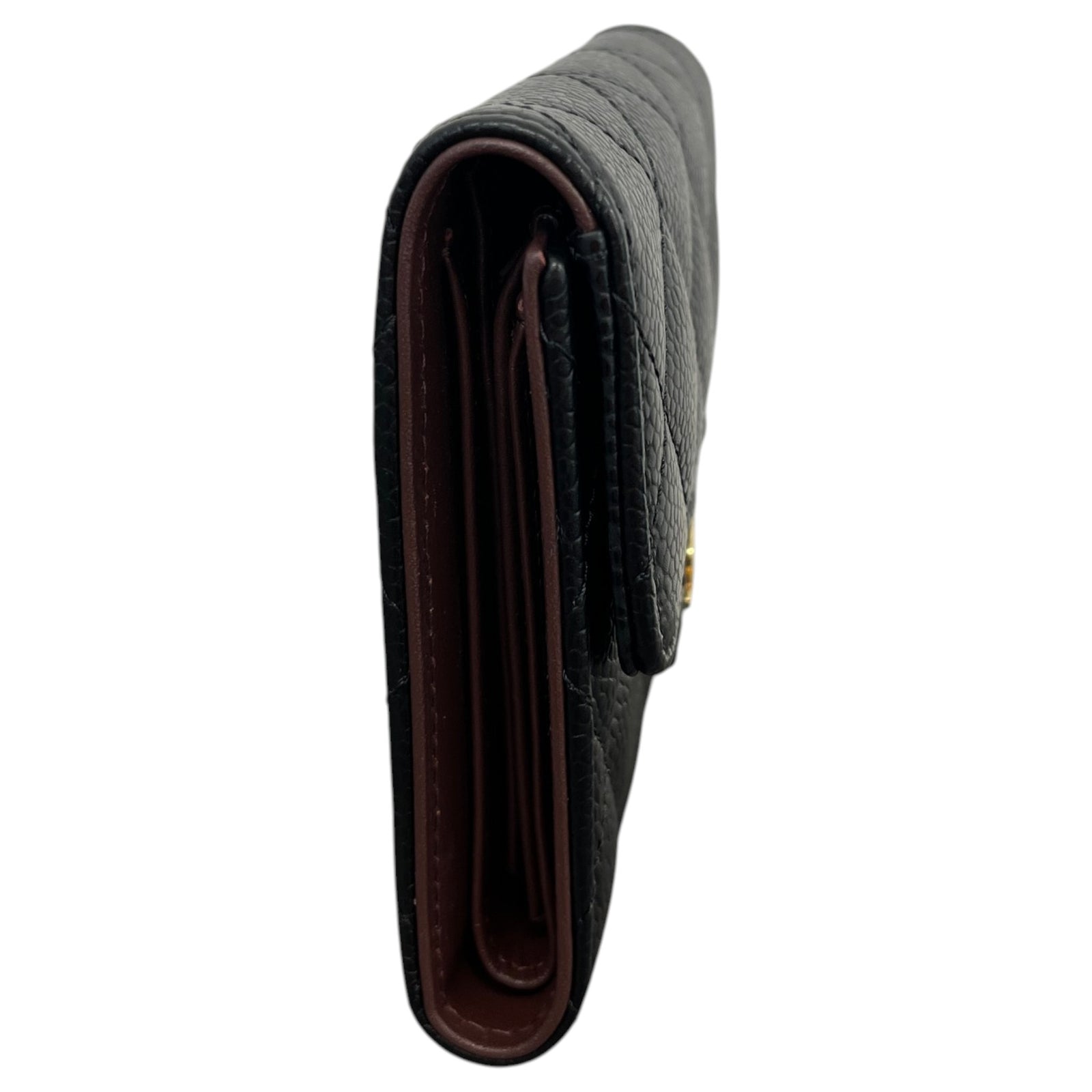 Women's Classic Small Flap Wallet Black - Photo 6