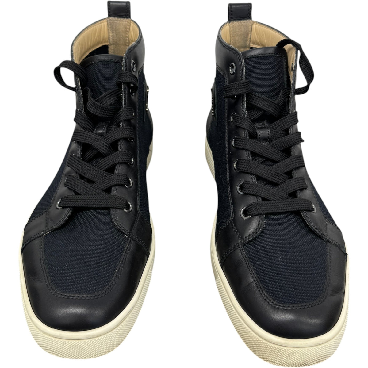 Men's Ranty Flat High Trainers Black Size UK 6.5 / EU 40.5 - Photo 6