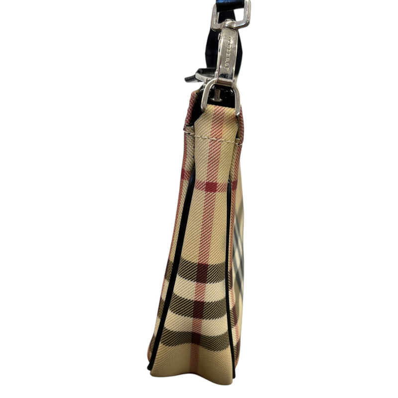 Women's Checkered Handbag Beige