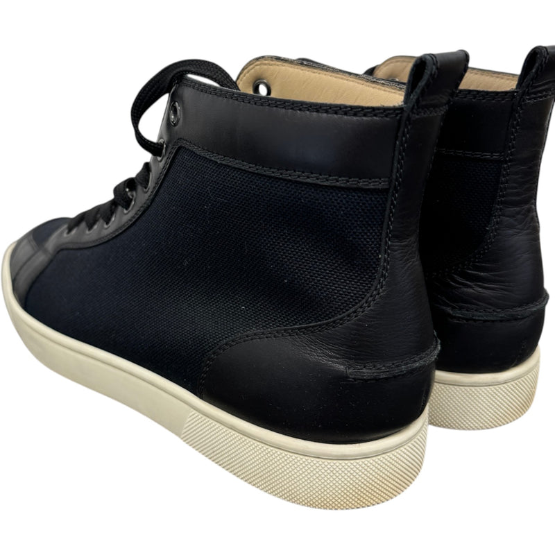 Men's Ranty Flat High Trainers Black Size UK 6.5 / EU 40.5