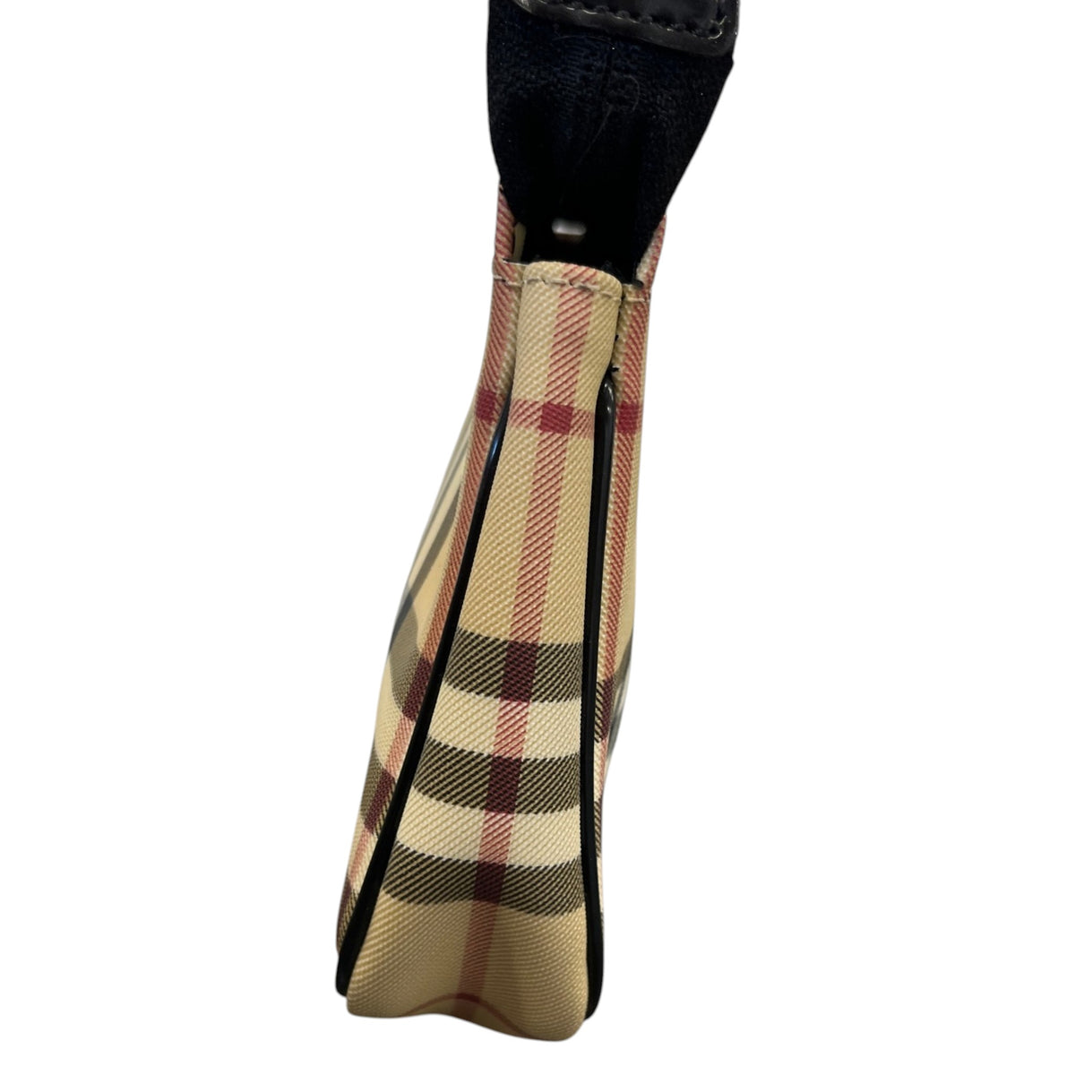 Women's Checkered Handbag Beige - Photo 7