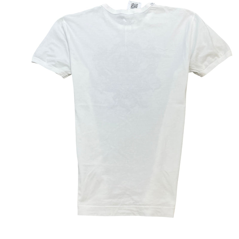 Men's Logo Print T-Shirt White Size M