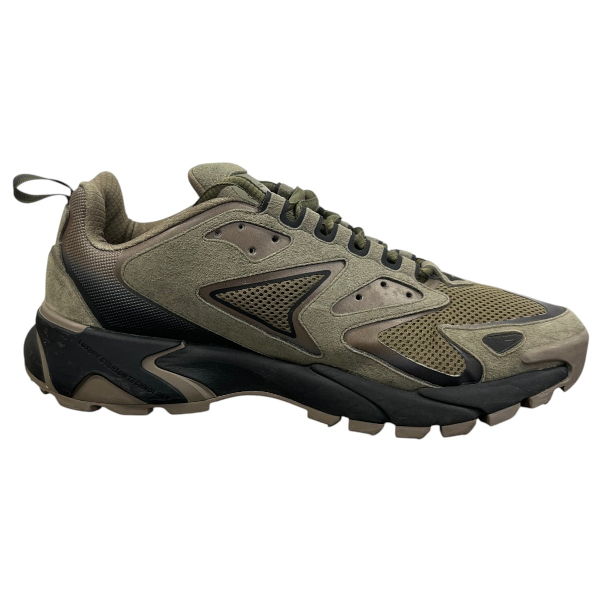 Men's LV Tatic Runner Low Trainers Khaki Size UK 7.5 / EU 41.5 - Photo 4