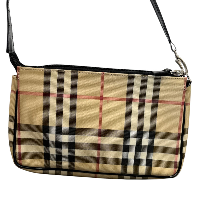 Women's Checkered Handbag Beige