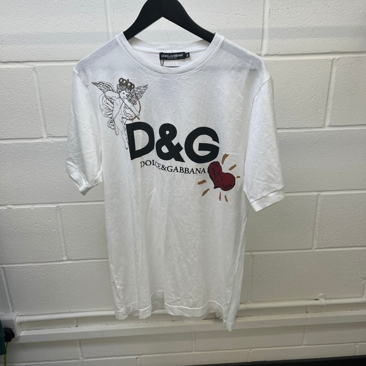 Men's Magliette Logo T-Shirt White Size L - Photo 8