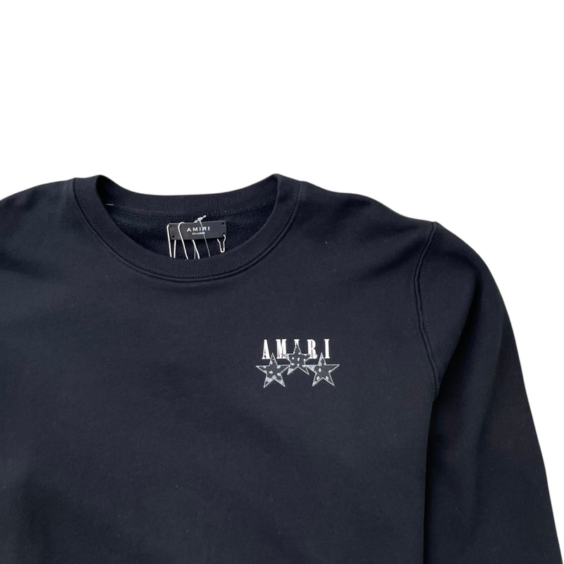 Men's Star Logo Sweatshirt Black Size XXL