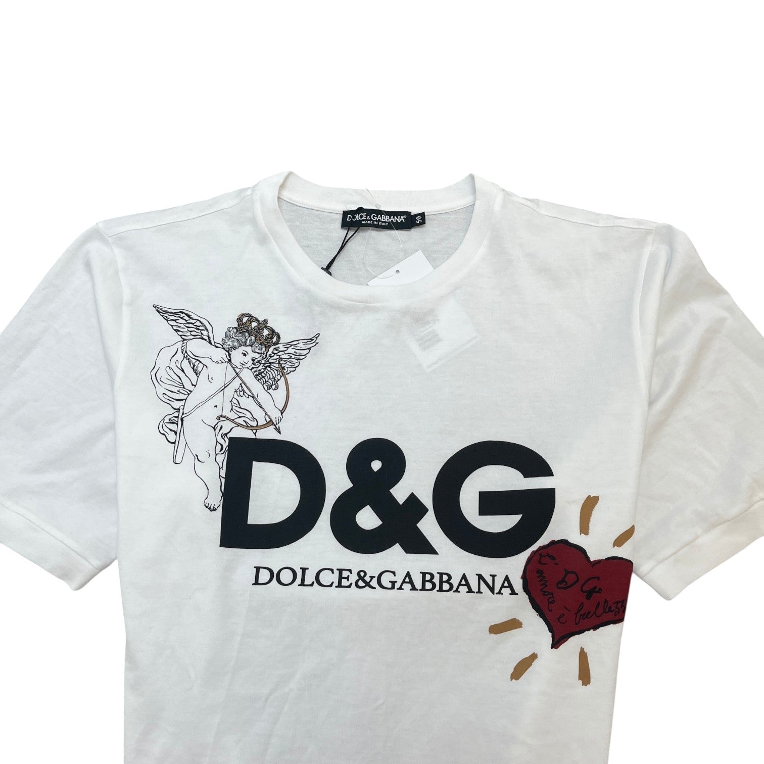 Men's Magliette Logo T-Shirt White Size L - Photo 5