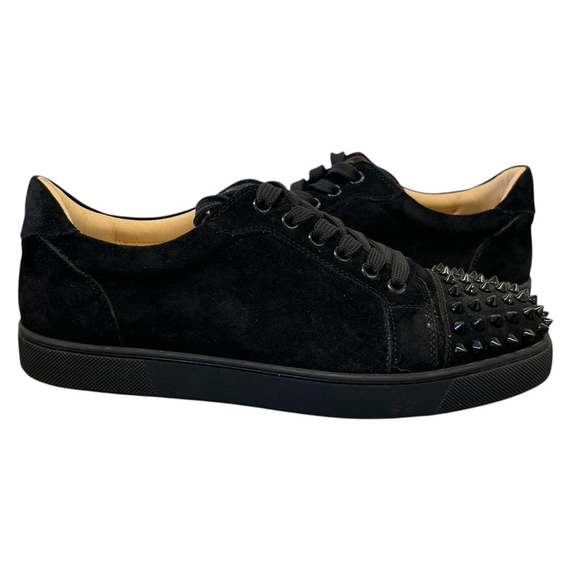 Women's Louis Junior Spikes Flat Low Trainers Black Size UK 6 / EU 39