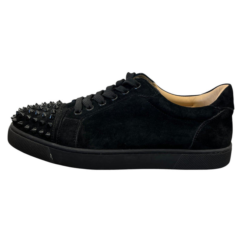 Women's Louis Junior Spikes Flat Low Trainers Black Size UK 6 / EU 39
