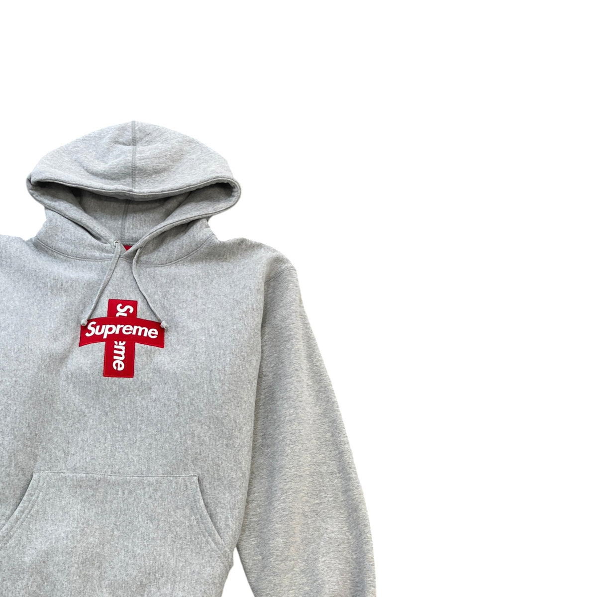 Men's Cross Box Hoodie Grey Size L - Photo 3