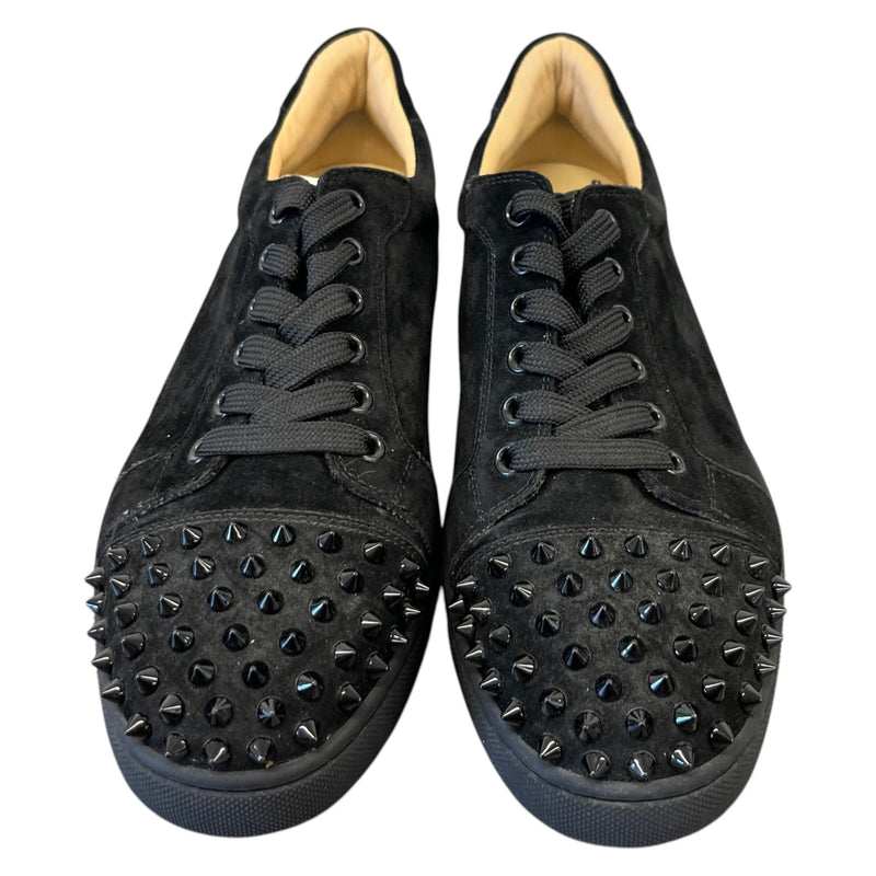 Women's Louis Junior Spikes Flat Low Trainers Black Size UK 6 / EU 39