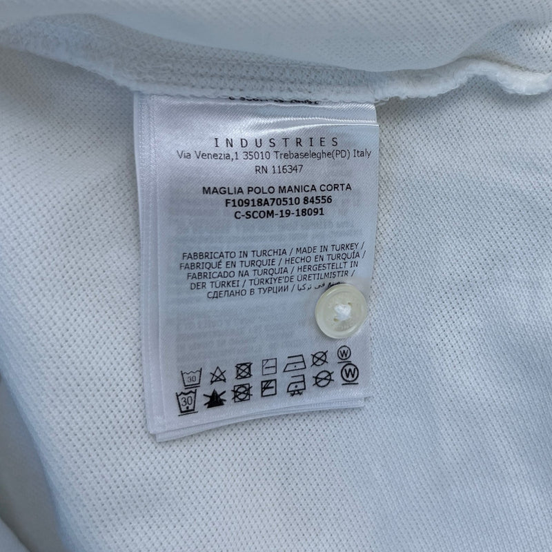 Men's Maglia Polo Shirt White Size M