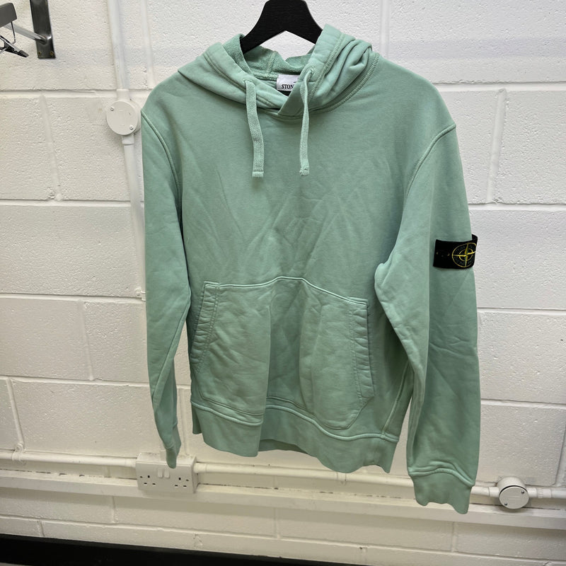 Men's Applique Logo Sweatshirt Green Size M
