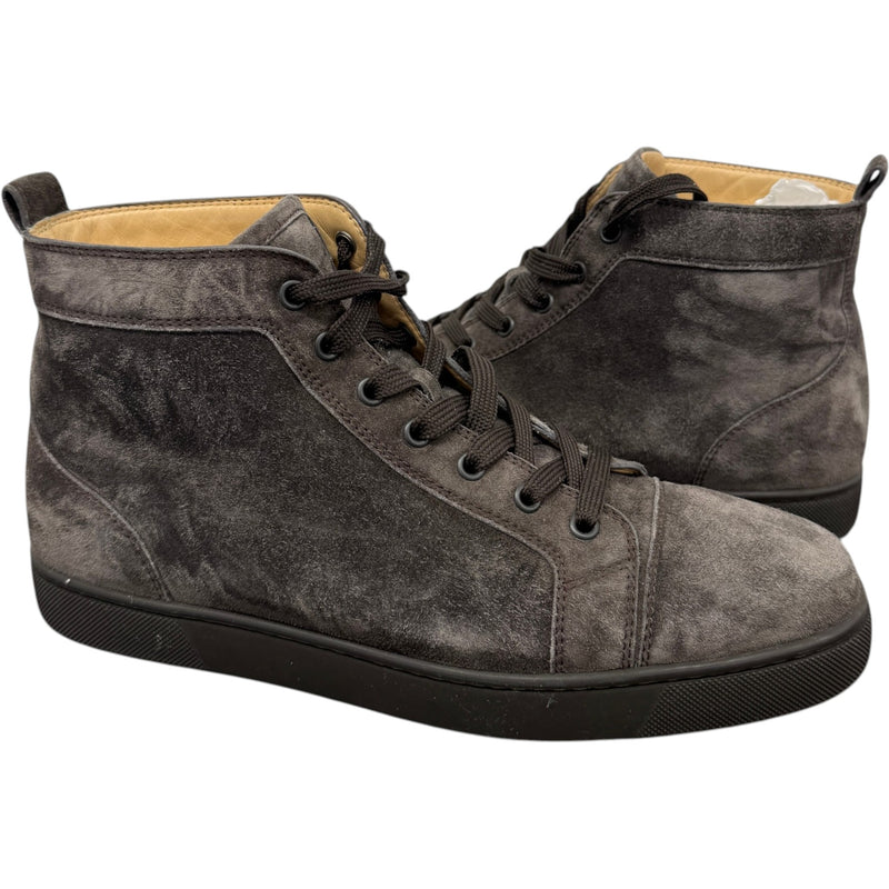Men's Louis Flat Veau High Trainers Brown Size UK 9 / EU 43