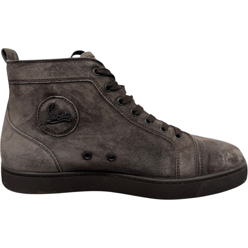 Men's Louis Flat Veau High Trainers Brown Size UK 9 / EU 43