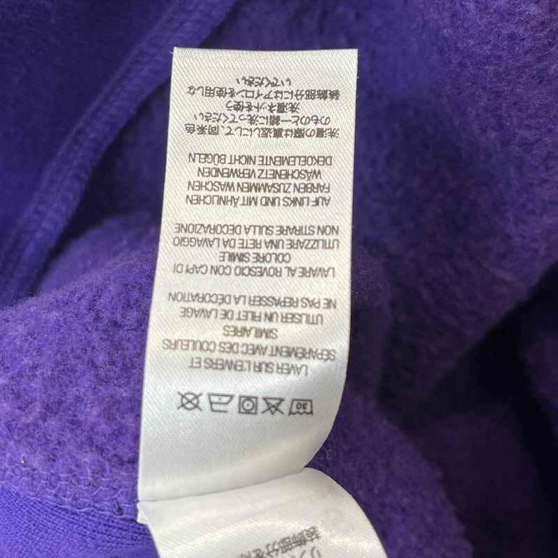 Men's Lace Hoodie Purple Size L