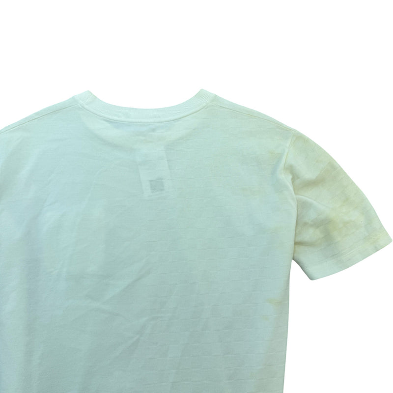 Men's Damier Pocket T-Shirt Cream Size XXL